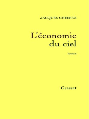 cover image of L'économie du ciel